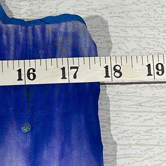 ADiva Ocean Blues Tank Top with Spaghetti Strap Under Shirt Size Small - Picture 5 of 8